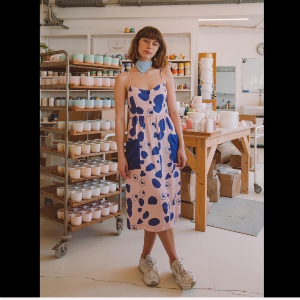 Lazy Oaf X Studio Arhoj Eyes On The Prize Dress